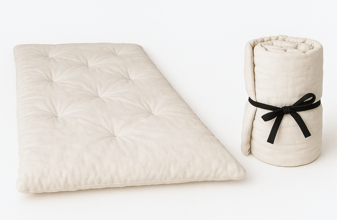 Futon SHIATSU, 100% Baumwolle, 3-lagig (ohne Band)