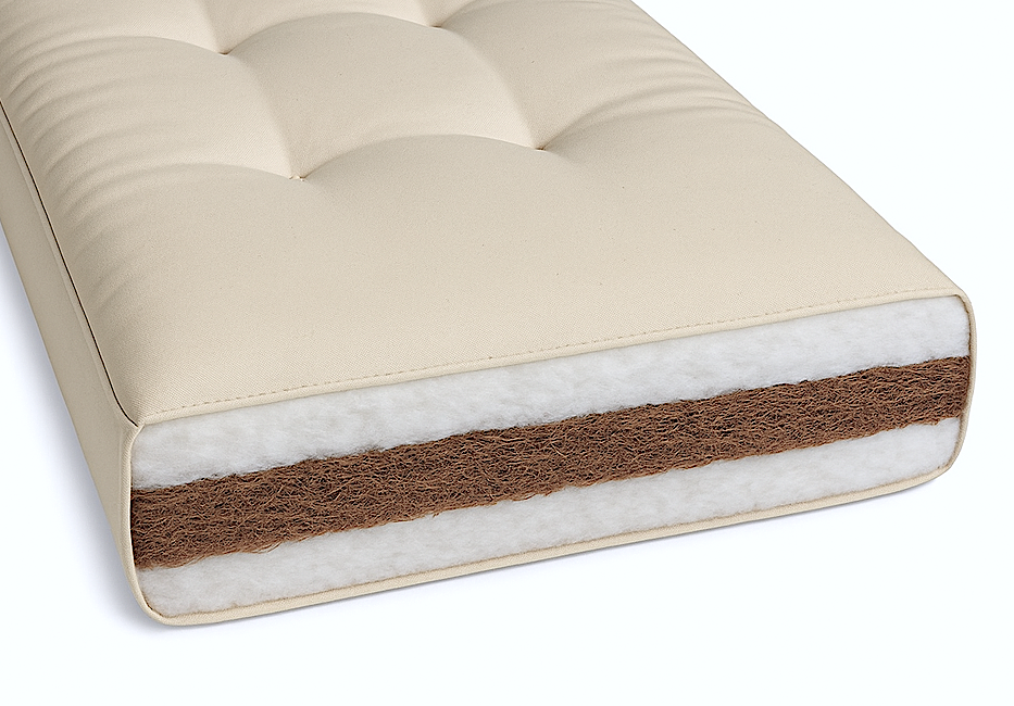 Futon Kokos slim, Baumwolle