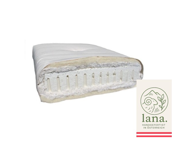 Bio-Futon DESHI slim, Latex-Schurwolle